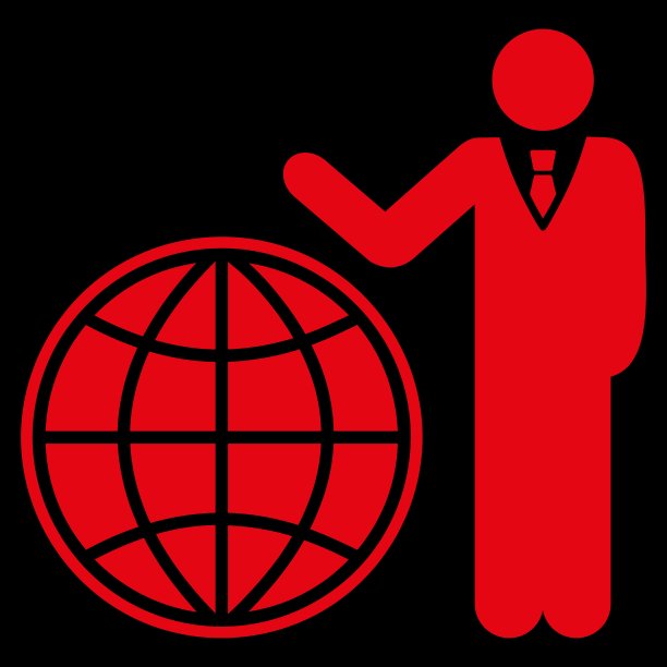 来自商业双色套装的行星图标图片下载