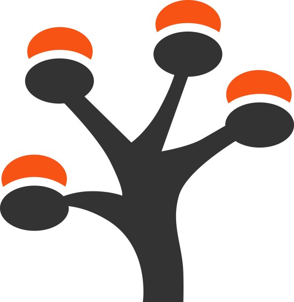 金钱树图标从商务集图片下载