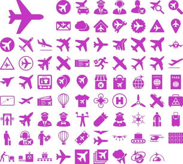 航空图标设置图片下载