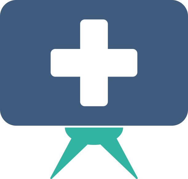 医疗保健演示图标图片下载