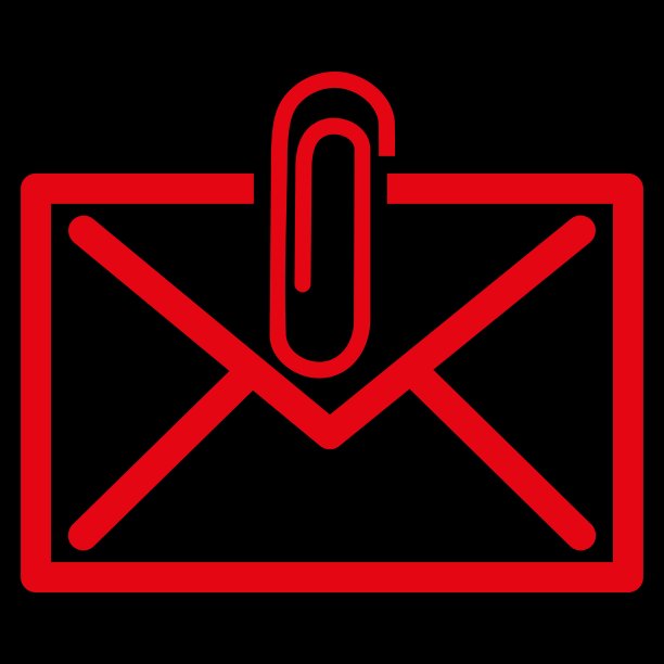 邮件附件图标图片下载