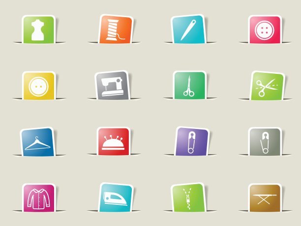 剪裁简单的图标图片下载