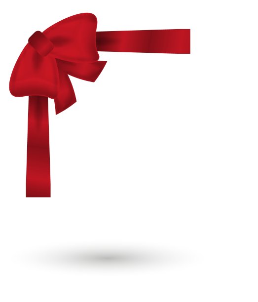 红色的优雅的蝴蝶结图片下载