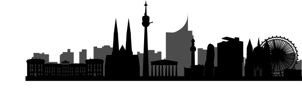 维也纳的天际线图片下载