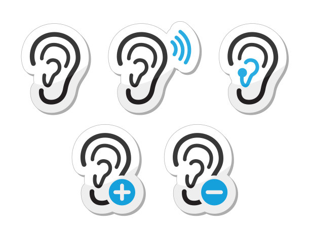 助听器失聪问题图标设置为标签图片下载