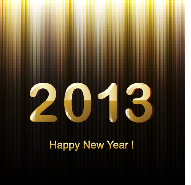 新年祝福金卡图片下载