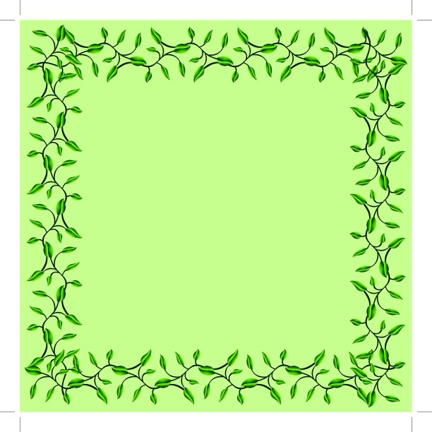 橄榄枝框架图片下载