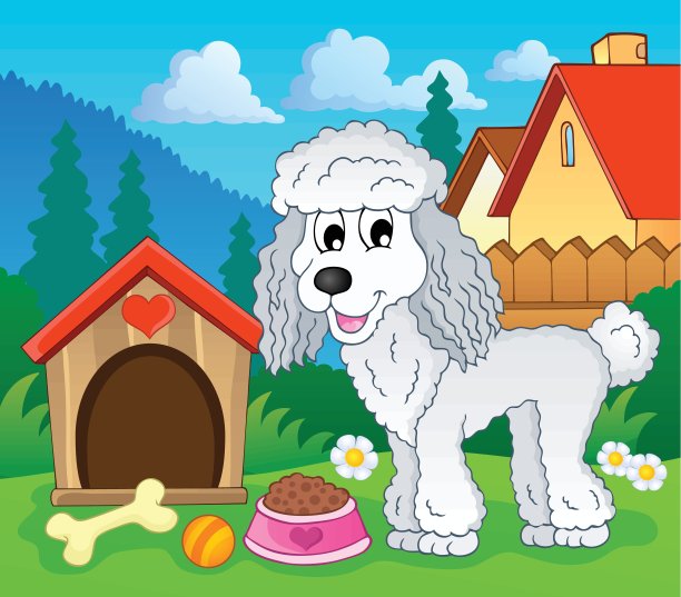 图片与狗的主题1图片下载