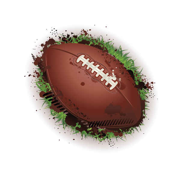 Grunge美式足球背景图片下载