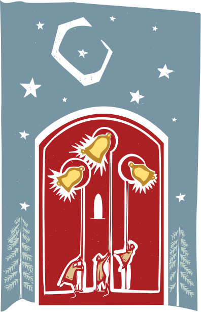 圣诞钟夜图片下载