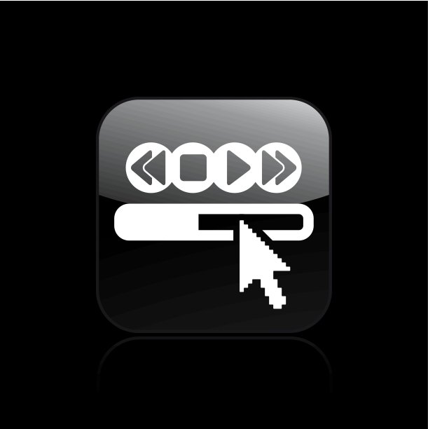 矢量插图孤立的玩家图标图片下载