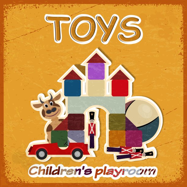 老式卡片和旧玩具的图片-邀请在游戏图片下载