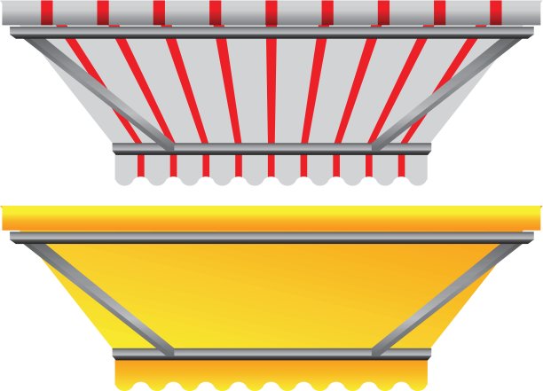 窗户上方的雨棚图片下载