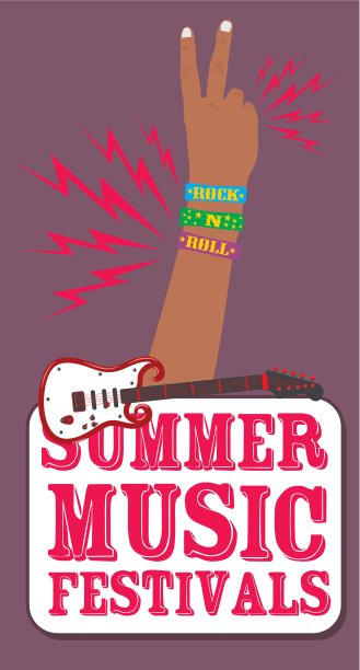 手吉他矢量艺术图片下载