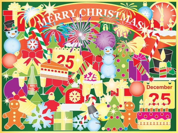 圣诞快乐的背景图片下载