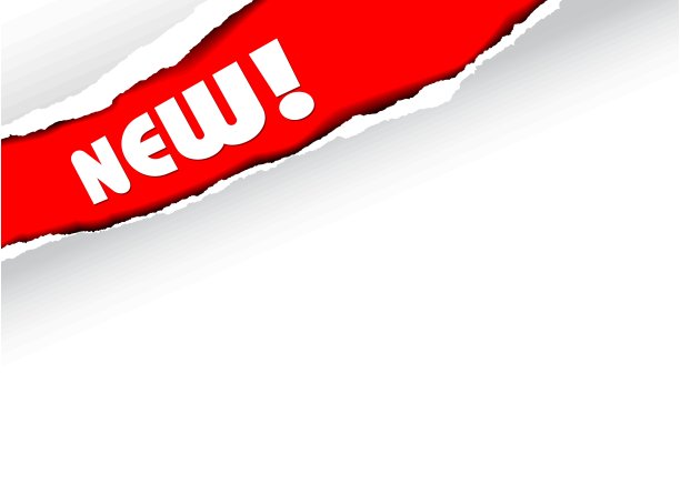 新项目公告(红色)图片下载