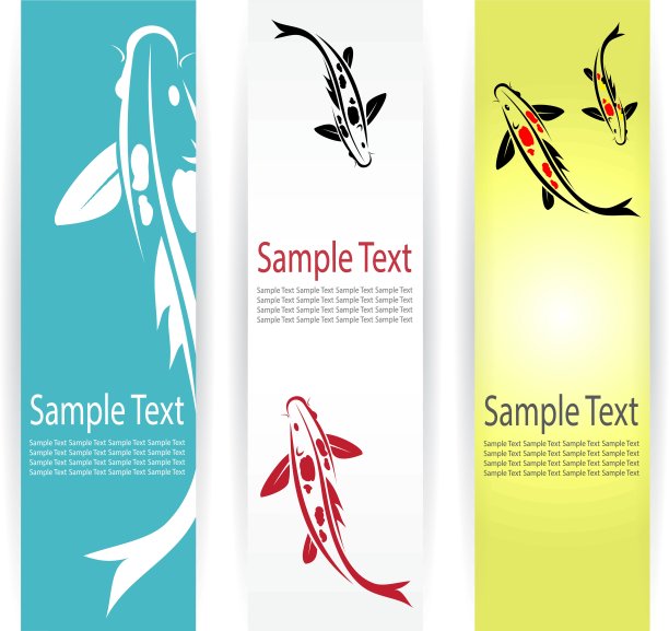 锦鲤横幅图片下载