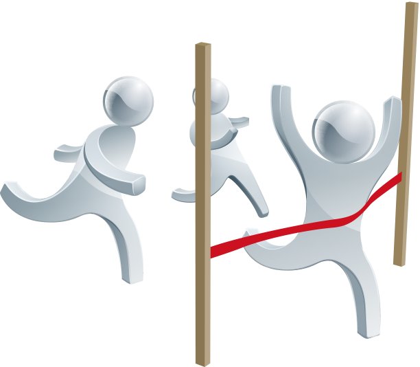 冲过终点线图片下载