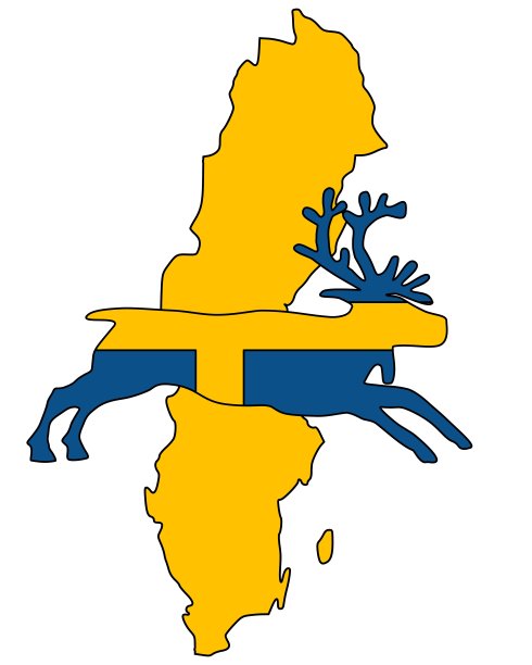 瑞典的驯鹿图片下载