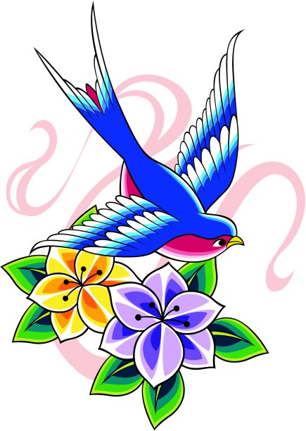 燕子纹身图片下载