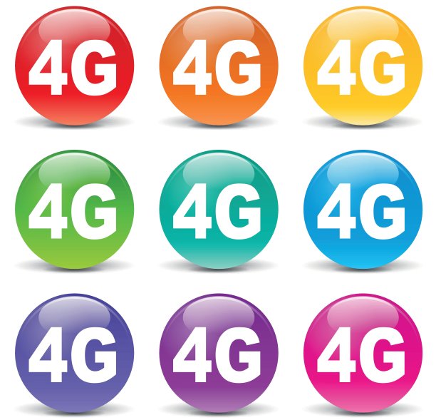向量4 g的图标图片下载