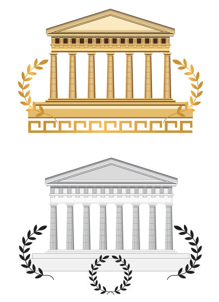 古色古香的寺庙外观图片下载