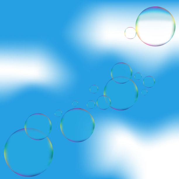 泡沫在天空图片下载