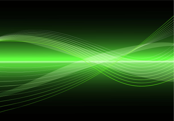 摘要干净矢量波背景。图片下载