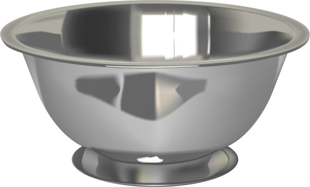 银色碗图片下载
