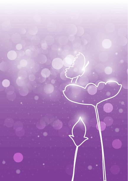 抽象背景向量和花。每股收益10图片下载