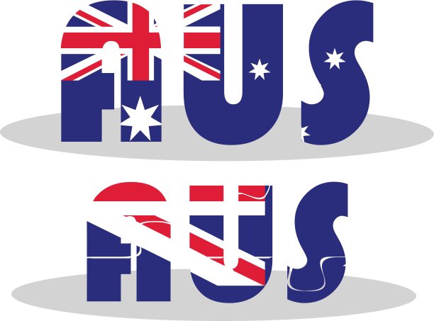 澳大利亚国旗拼图图片下载