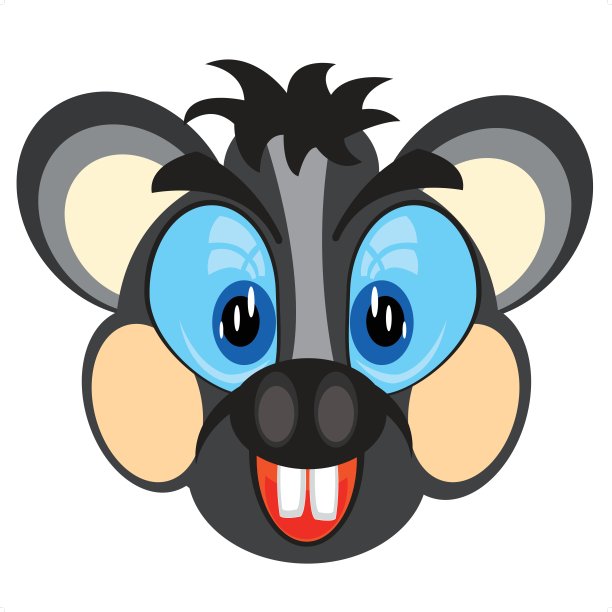 杯子动物鼠标图片下载