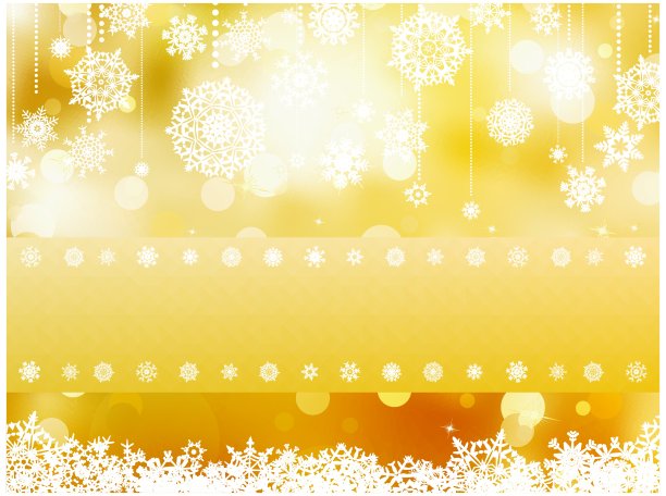 优雅的金色圣诞背景。EPS 8图片下载