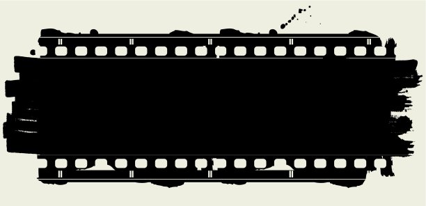 枯燥乏味的电影帧图片下载