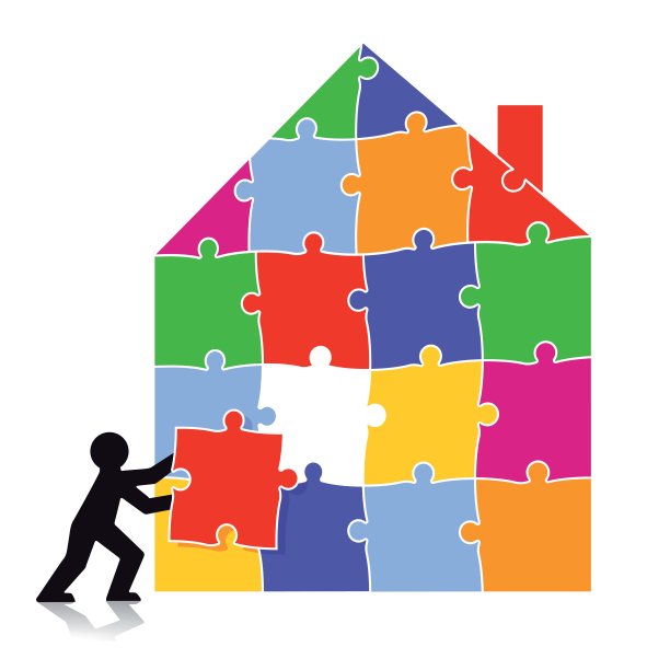 拼图建筑图片下载