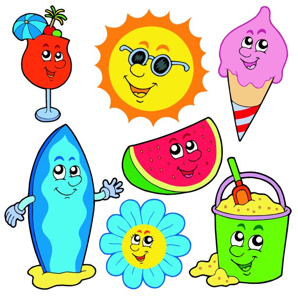 夏天的照片收藏图片下载