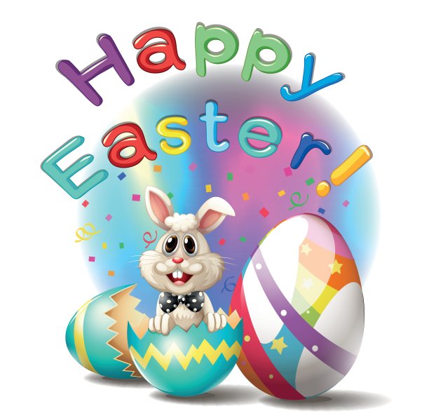 复活节快乐海报图片下载