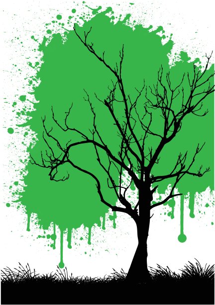 枯燥乏味的树图片下载