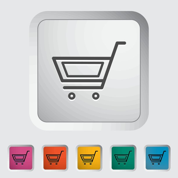 购物车平单图标。图片下载