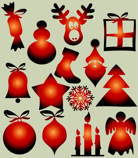 向量圣诞设计图片下载