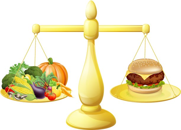 健康饮食决定图片下载