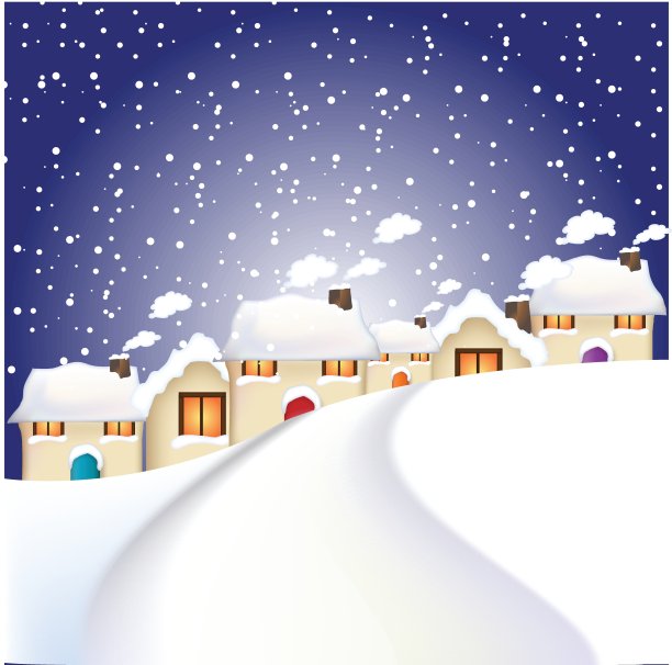 圣诞村图片下载