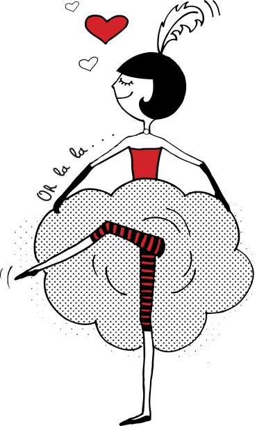 红磨坊插图的孩子图片下载