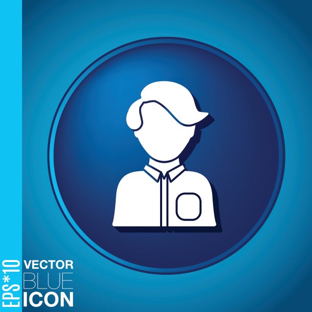 男性或女性角色。男人或女人头像标志图片下载