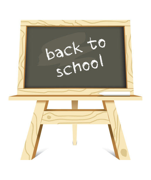 黑板上有回校信息图片下载