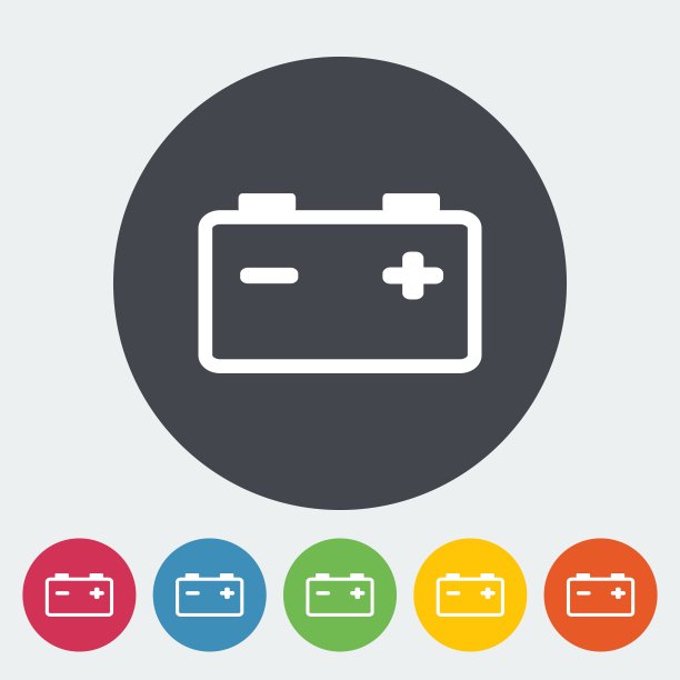 汽车电池。图片下载