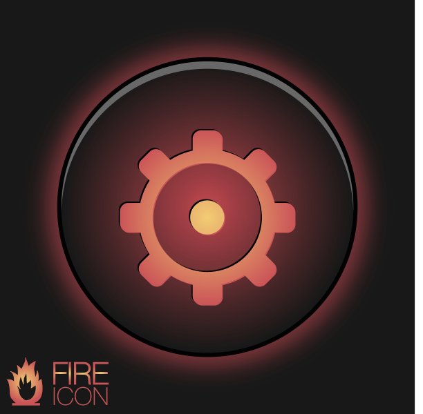 符号设置。齿轮，图标设置和修复图片下载