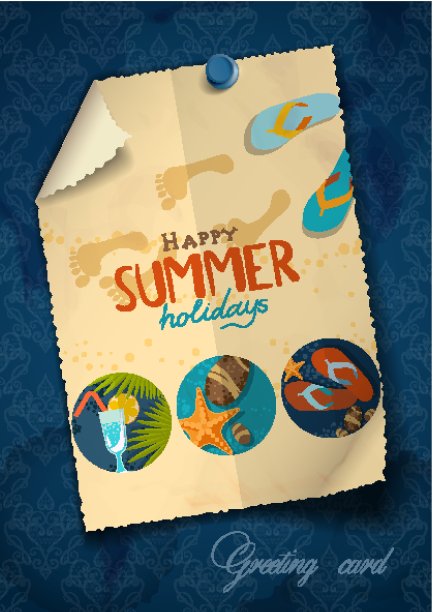 贺卡设计，模板图片下载