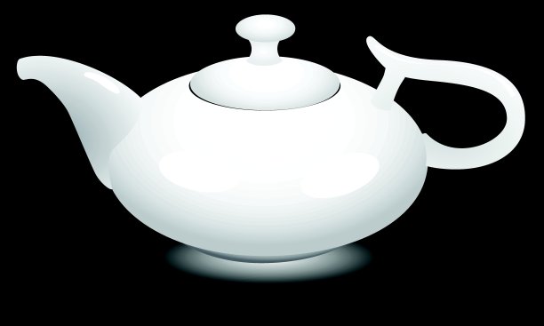 陶瓷茶壶图片下载