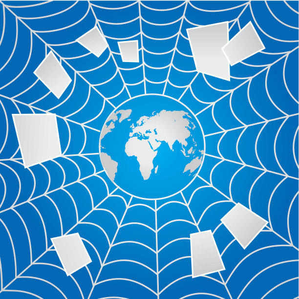 蓝色的网络图片下载